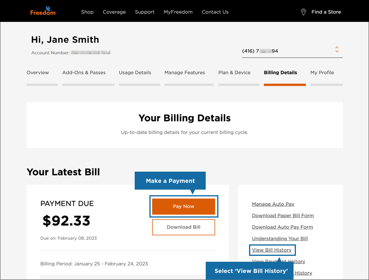 MyAccount Support Article Image